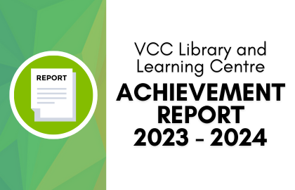 VCC Library and Learning centre Achievement report 2023-2024